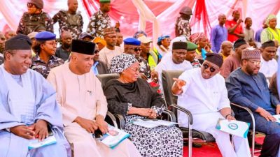 Gov Fintiri Flags Off Distribution of Kits, Cash to 2024 Flood Victims