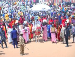 SSG, Senator Shehu, led Borno government delegation to Eid, Durbar