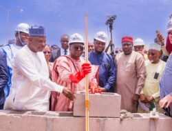 Governor Fintiri Flags Off Construction of International Conference Centre In Yola