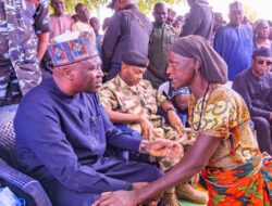 Fintiri Brings Hope to Shuwari, Vows Safer Days Ahead After Boko Haram Attack 