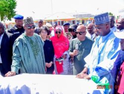 World Bank Country Director Commissions Seven Legacy Projects in Borno State.