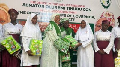 424 Adamawa Schools Benefit from Sanitary Pad Distribution